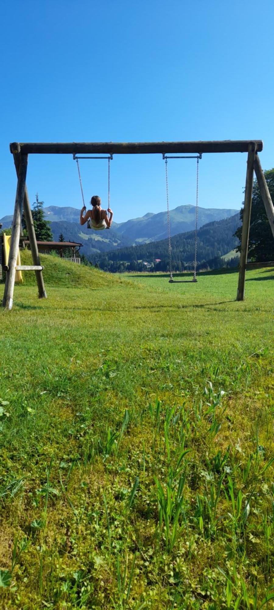 Appartements Alpenschloessl オーバーアウ エクステリア 写真