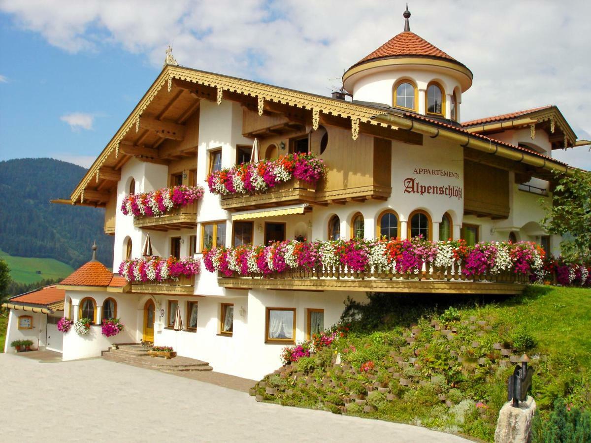 Appartements Alpenschloessl オーバーアウ エクステリア 写真
