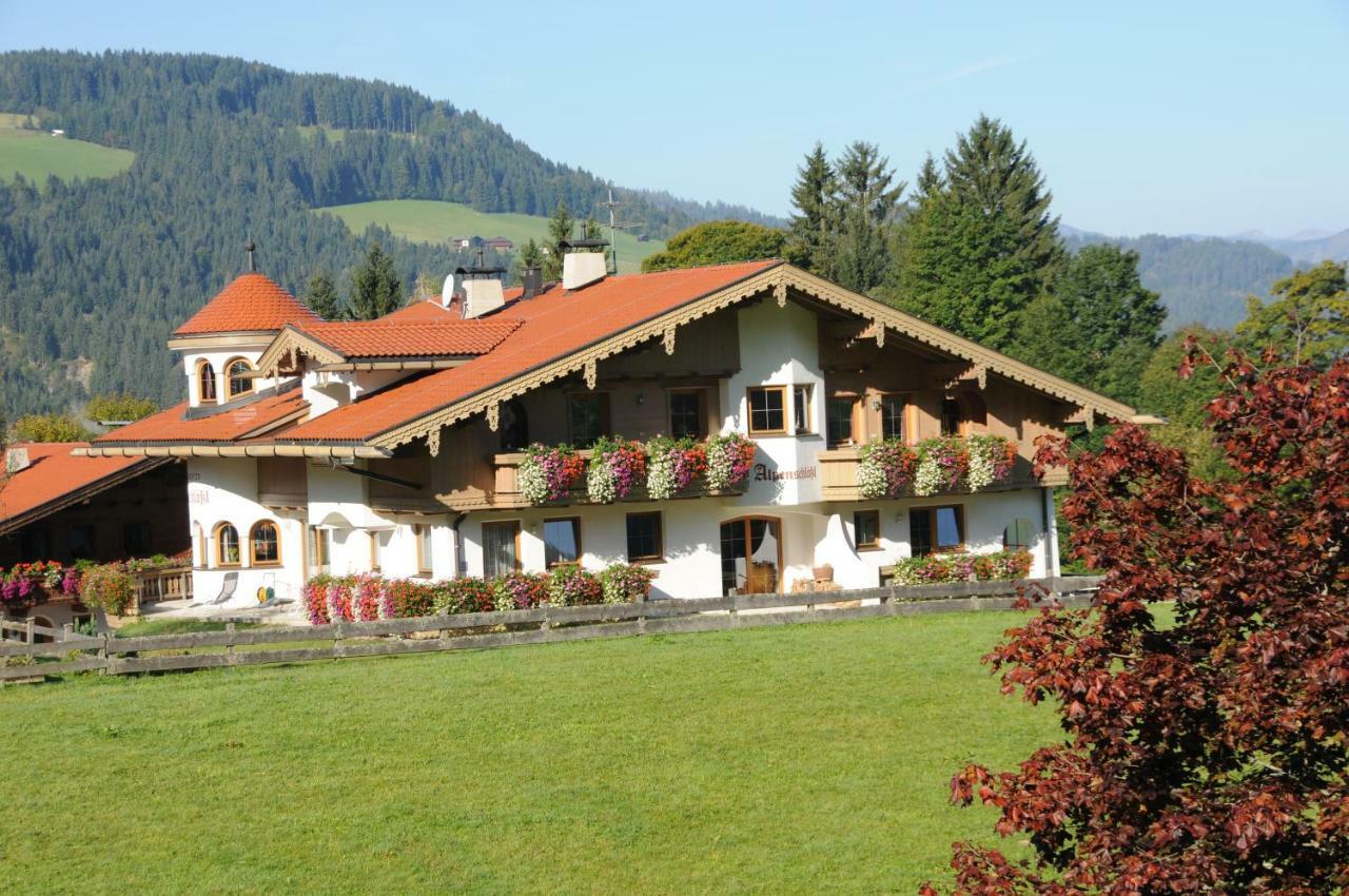 Appartements Alpenschloessl オーバーアウ エクステリア 写真
